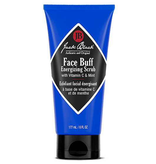 JACK BLACK: Face Buff Energizing Scrub with Vitamin C & Mint (6oz)