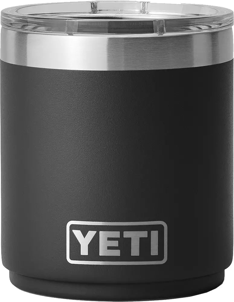 YETI- Rambler 10oz Lowball in Black