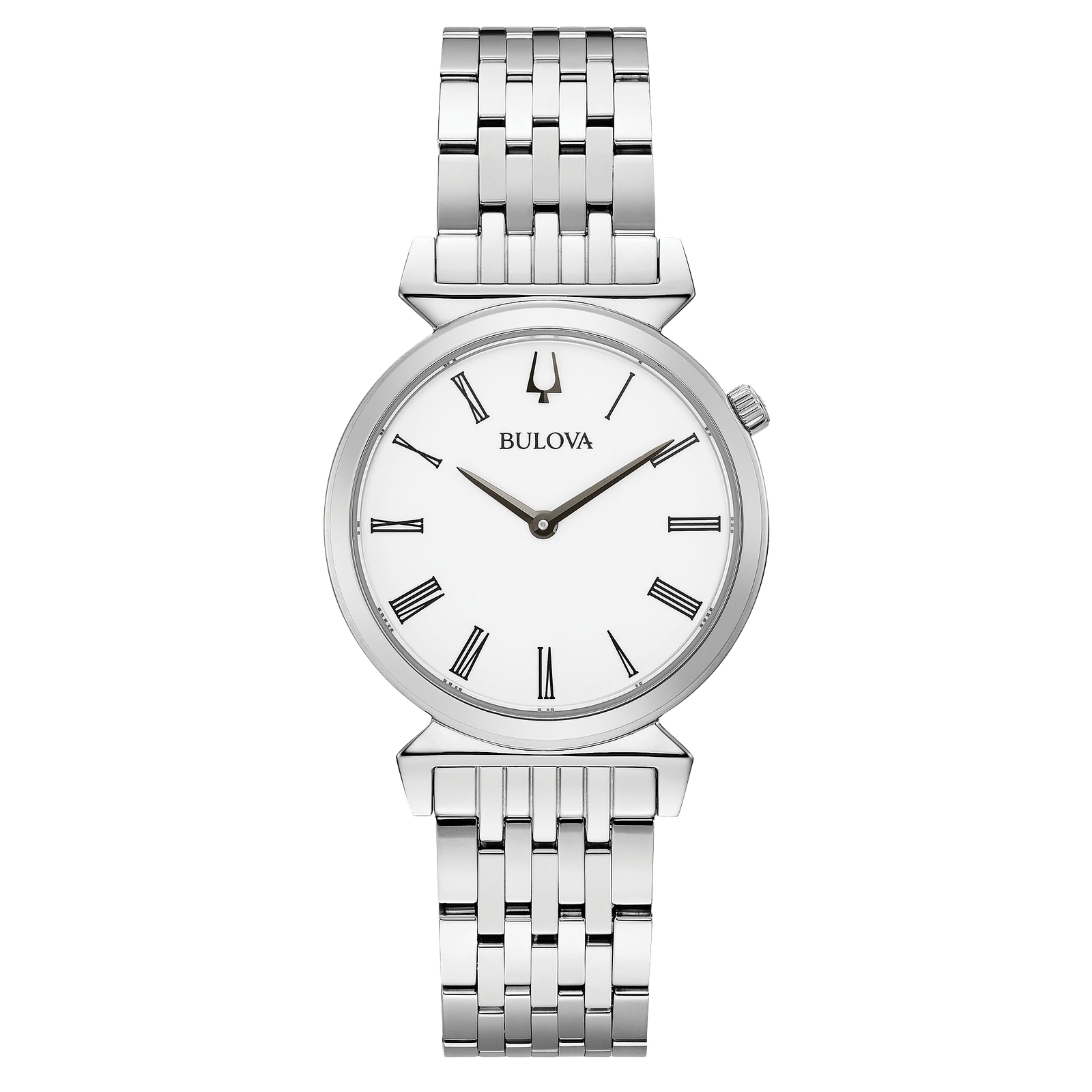 BULOVA REGATTA CLASSIC WHITERMNSDIAL SS BRCE 96L275