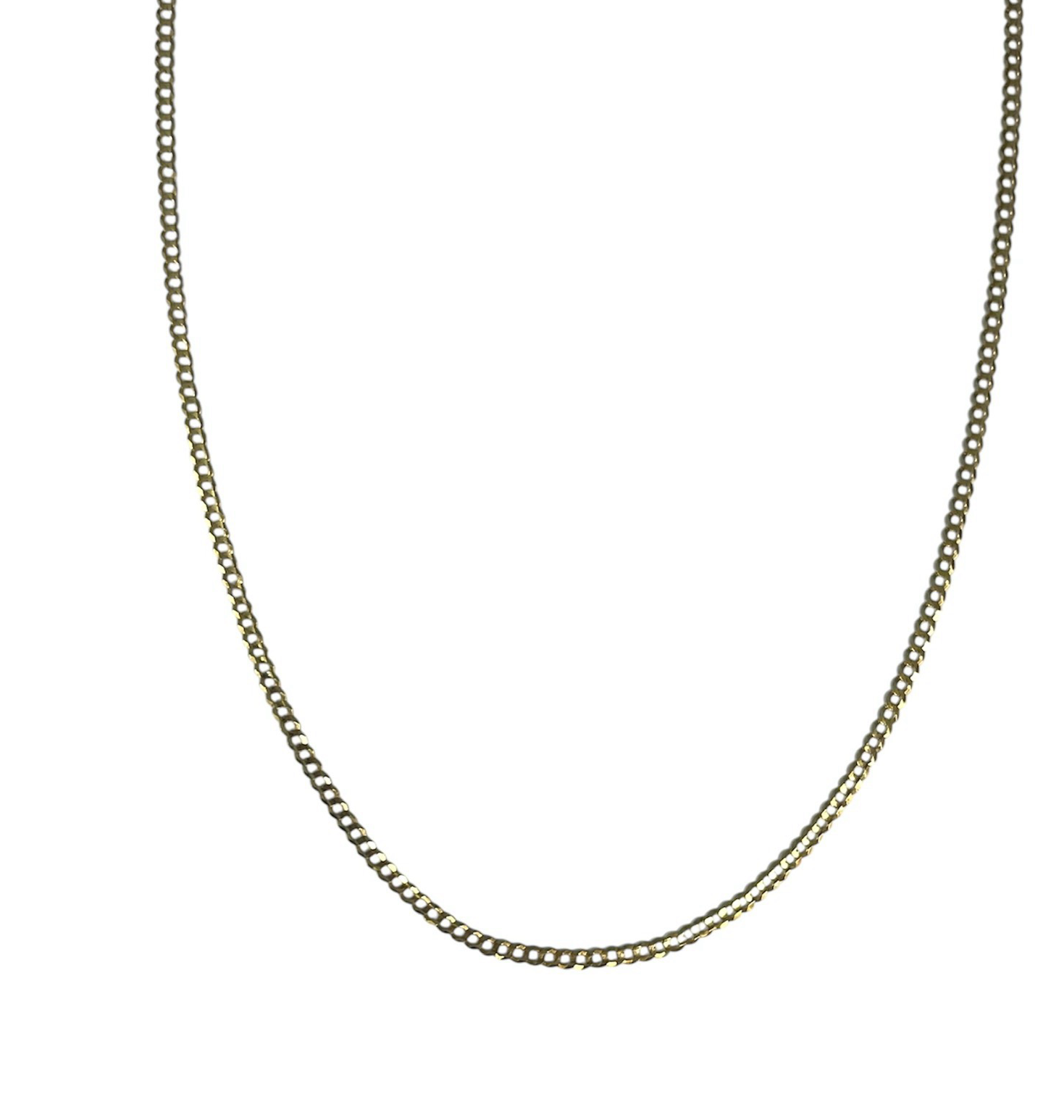 10kt Curb Chain 16"