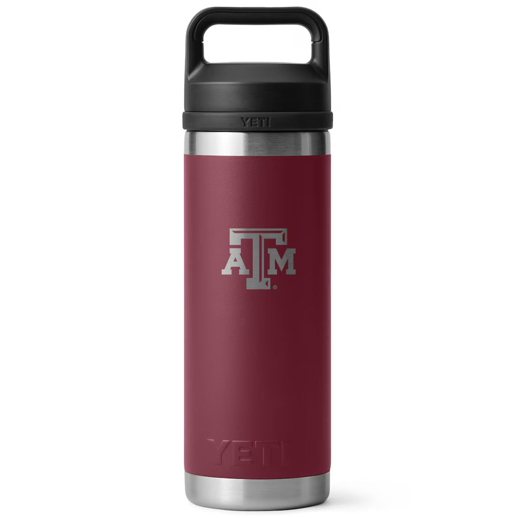 YETI- Texas A&M 18oz Chug Bottle in Maroon