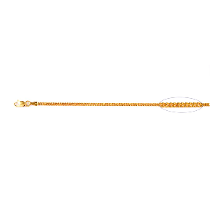 LUKA GOLD- Hollow Tight Curb Chain 18”