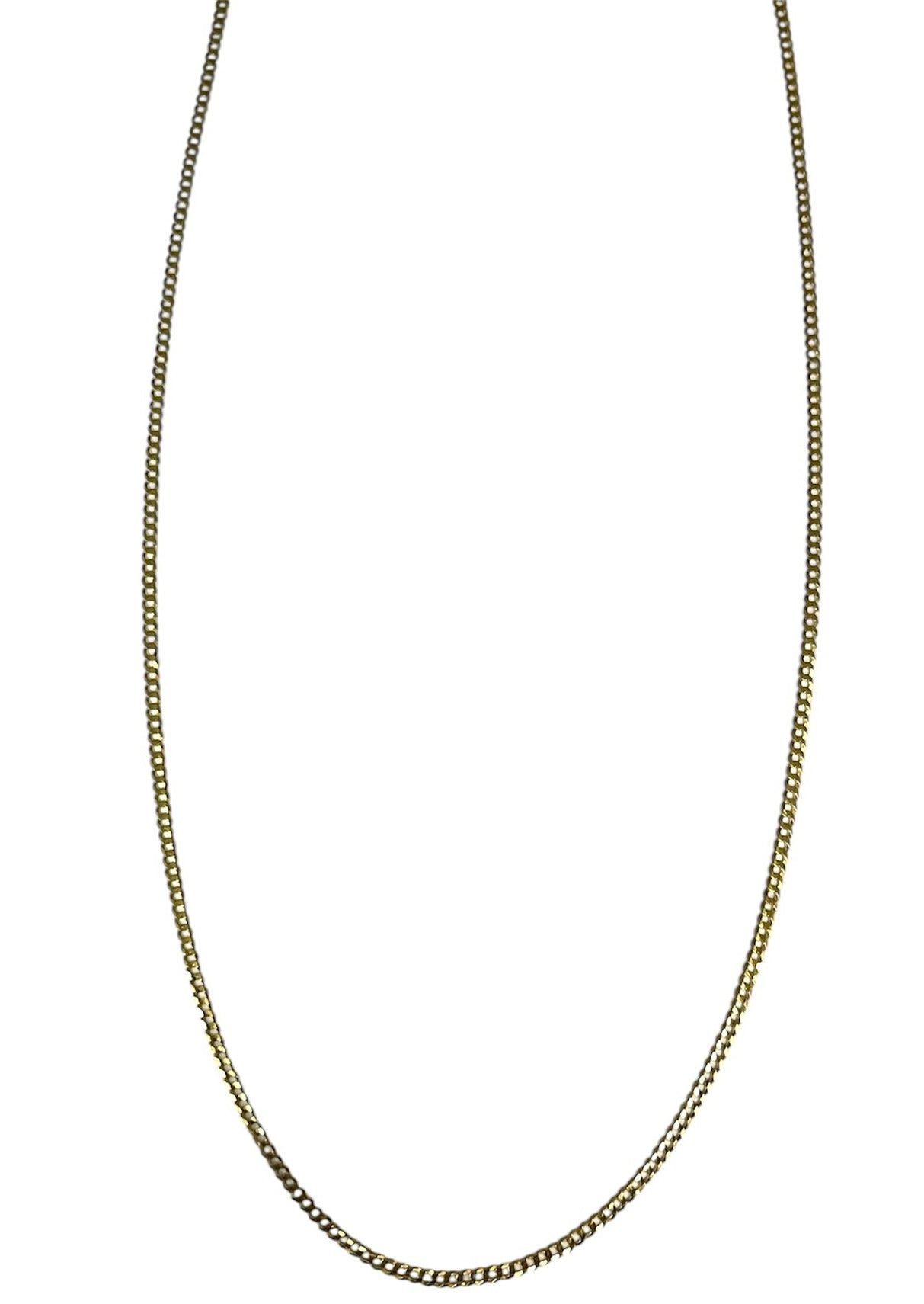 10kt Curb Chain 2.7mm 22"