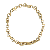 LUKA GOLD- 14kt Gold Fancy 8" Bracelet