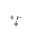 .925 Silver Heart Set S-ZOD-B27645+C