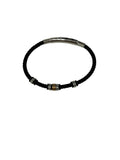 316L  Black,Blue or Brown Bracelet  SS-TF-TSB506