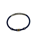 316L  Black,Blue or Brown Bracelet  SS-TF-TSB506