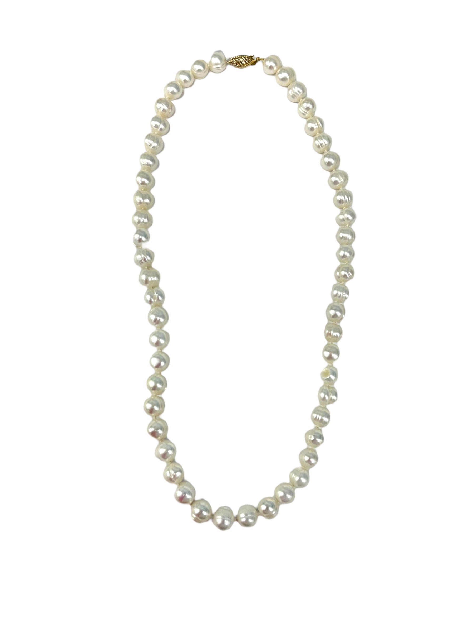 14kt Gold Fresh Water Pearl Necklace