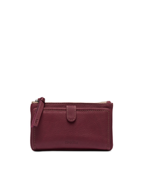 CONSUELA- Plum Slim Wallet