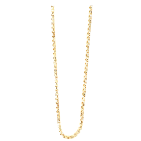 14kt Hollow Box Chain 17"