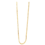 14kt Hollow Box Chain 17"