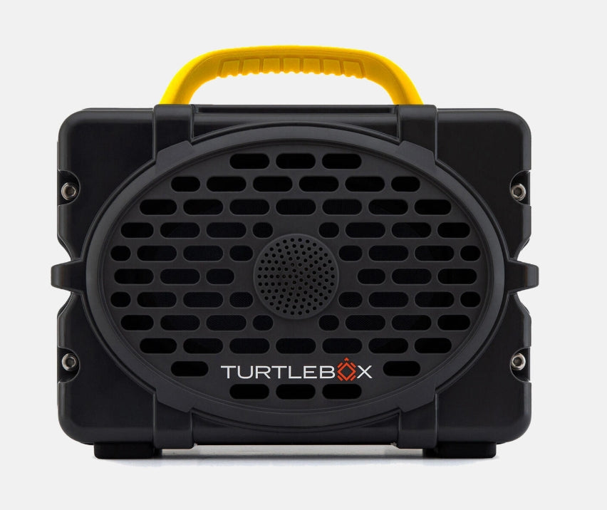 TURTLEBOX- Generation 3 Speaker in Gray/Yellow