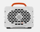 TURTLEBOX- Generation 3 Speaker in White/Blaze Orange
