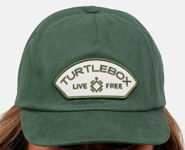 TURTLEBOX- Green Roper Hat