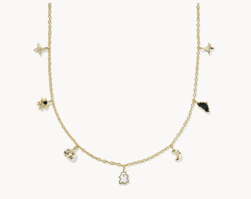 KENDRA SCOTT- Halloween Gold Strand Necklace in Multi Mix