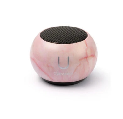 USPEAKER- Mini Speaker in Marble Pink