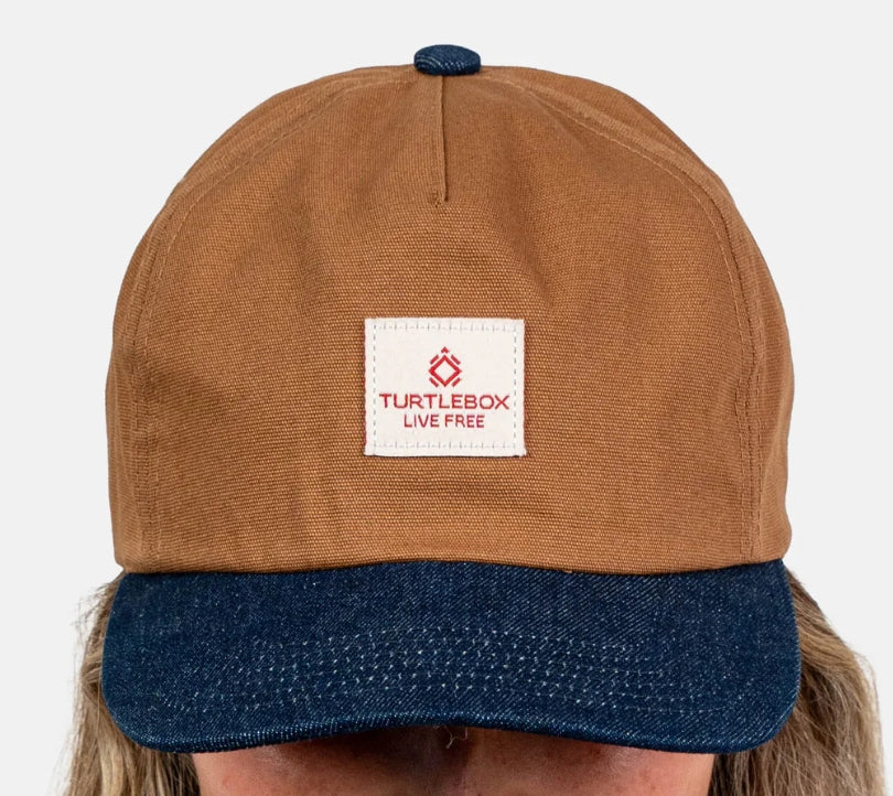 TURTLEBOX- Roughwear Flat Brim Cap