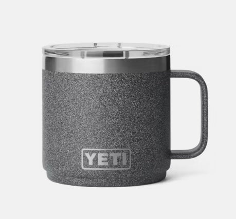 YETI- 14oz Stackable Mug w/Ceramic Lining in Black Stone