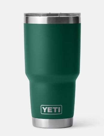 YETI- 30oz Tumbler in Black Forest Green