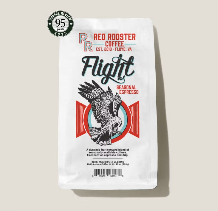 RED ROOSTER COFFEE Co- Flight Seasonal Espresso in Automatic Drip