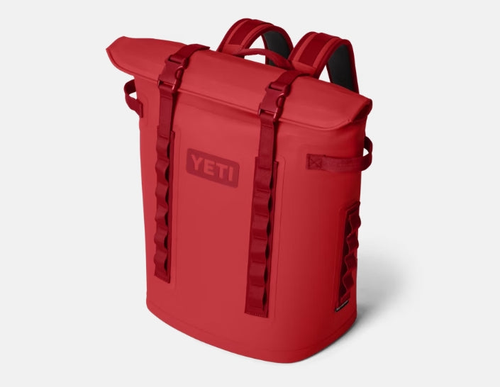 YETI- Hopper M20 Backpack Cooler in Rescue Red