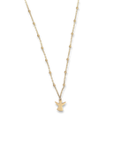 14kt Beaded Angel Necklace