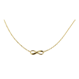 10kt Small Infinity Necklace  G-HM-6N1036-V10