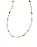 KENDRA SCOTT- Haven Strand Necklace in Gold Multi Mix