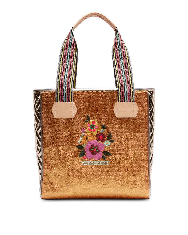 CONSUELA- Bronzed Classic Tote