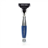 EDWIN JAGGER - Blue and Chrome Mach3 Razor