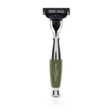 EDWIN JAGGER- Green and Chrome Mach3 Razor