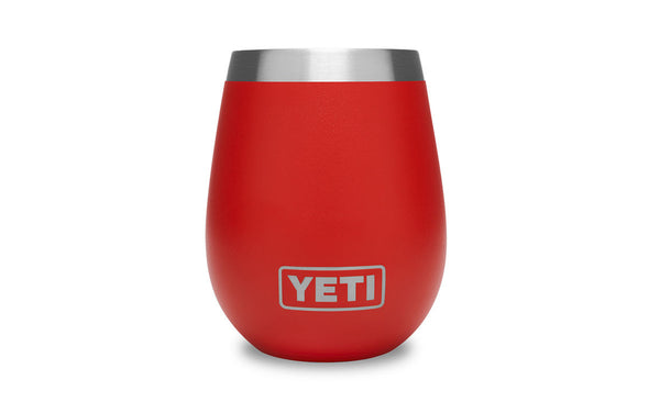  YETI Rambler 10 oz Wine Tumbler, Vacuum Insulated, Stainless  Steel, 2 Pack, Canyon Red : Home & Kitchen