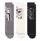 STANCE- Star Wars Trilogy 3 Pack Crew Socks (Large)