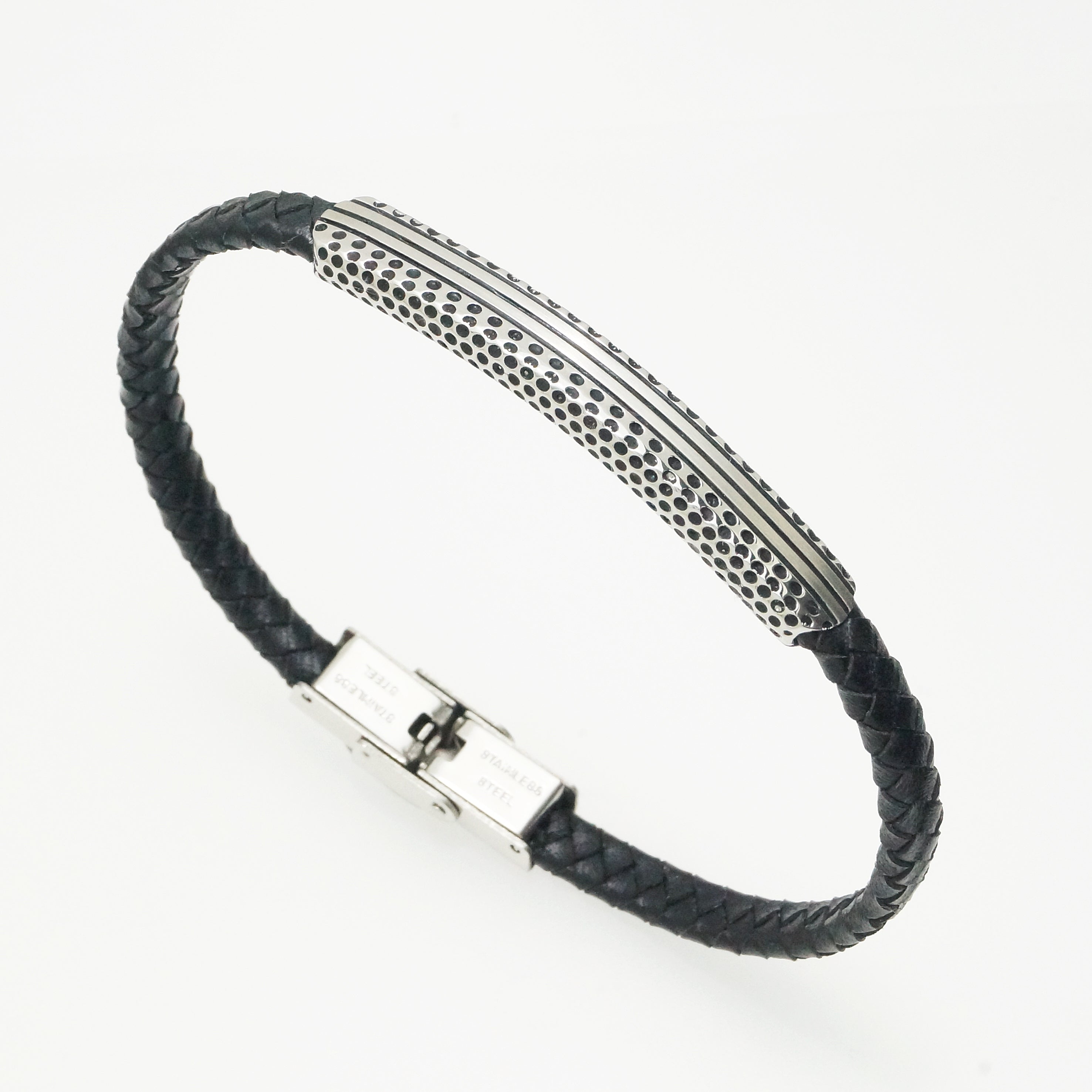 Mens Stainless Steel Bracelet 8.4"