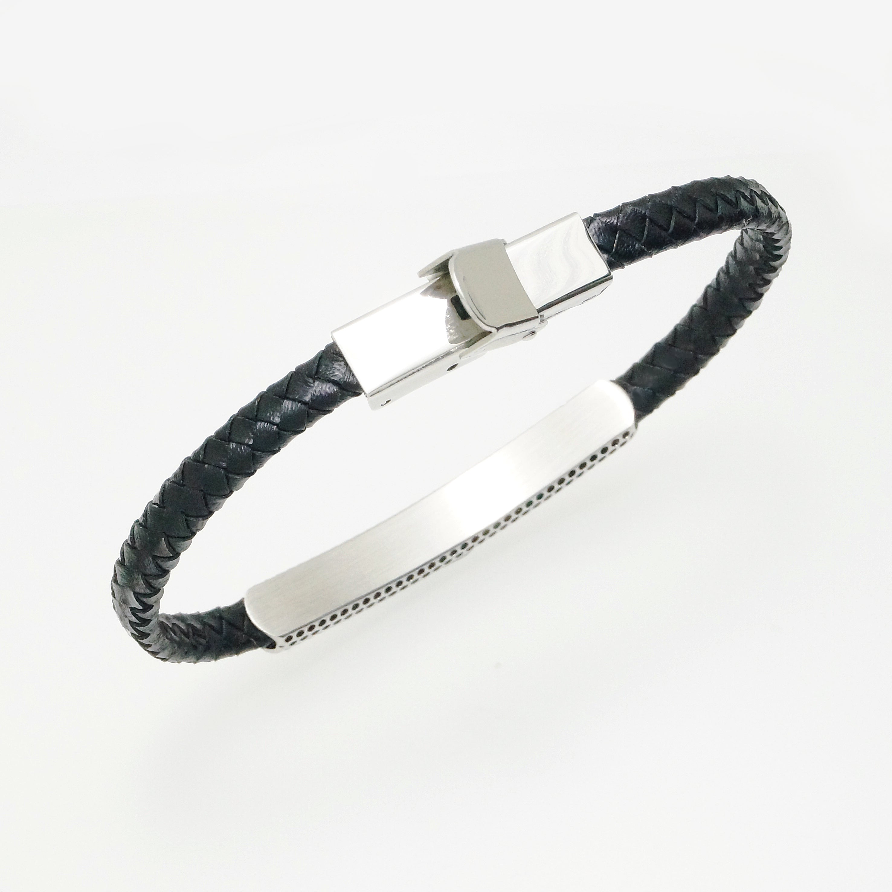 Mens Stainless Steel Bracelet 8.4"