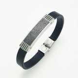 Stainless Steel Black Bracelet 8.4