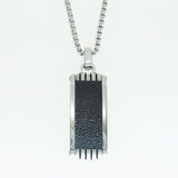Stainless Steel Military Dog Tag Necklace 20
