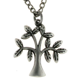 Brass "Tree of Life" Chain and Pendant