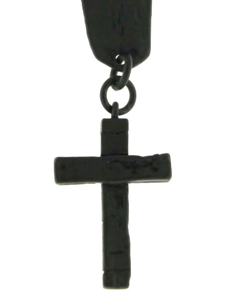 Brass Chain and Cross Necklace