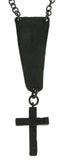 Brass Chain and Cross Necklace