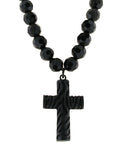 Brass Chain and Cross Pendant