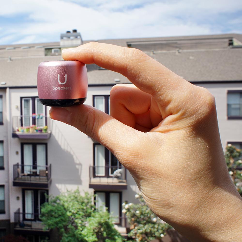 USPEAKER- Micro Speaker in Pink
