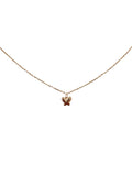 14kt Rose Gold Butterfly Necklace