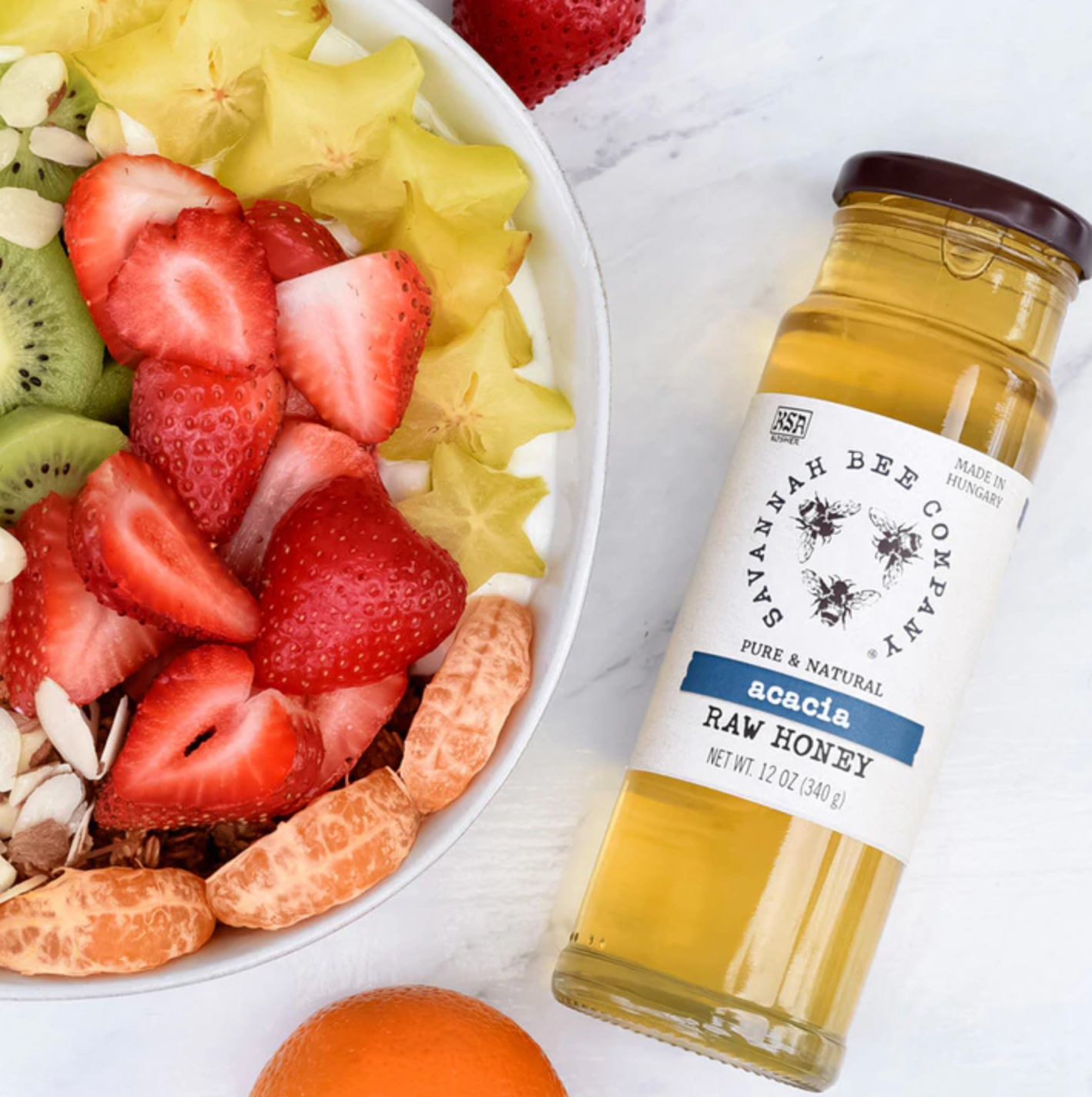 SAVANNAH BEE- Acacia Honey (12oz)