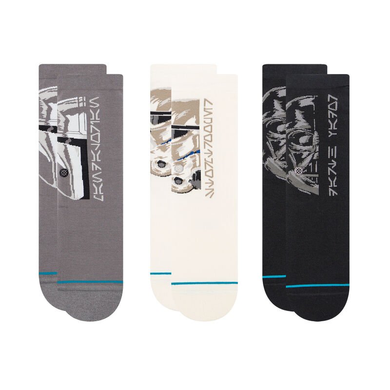 STANCE- Star Wars Trilogy 3 Pack Kids Crew Socks