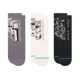 STANCE- Star Wars Trilogy 3 Pack Kids Crew Socks