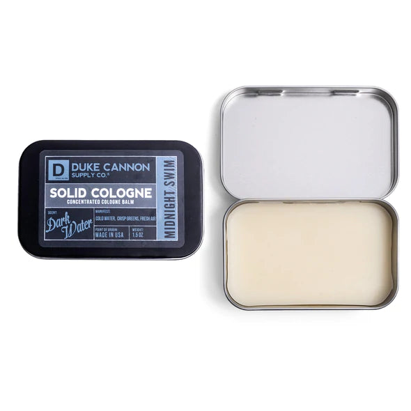 DUKE CANNON- Solid Cologne- Midnight Swim
