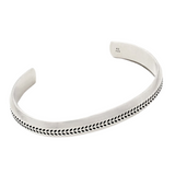 SCOTT BROS. - Hicks Cuff Bracelet In Oxidized Sterling Silver (large)