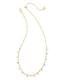 KENDRA SCOTT- Camry Strand Necklace Gold Pastel Mix