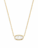 KENDRA SCOTT- Elisa Necklace Gold Ivory Mother of Pearl